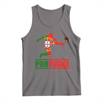Portugal Soccer Tank Top Portuguese Flag Futebol Football Player - Wonder Print Shop