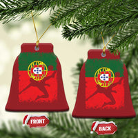 Portugal Soccer Christmas Ornament Portuguese Flag Futebol Football Fan - Wonder Print Shop