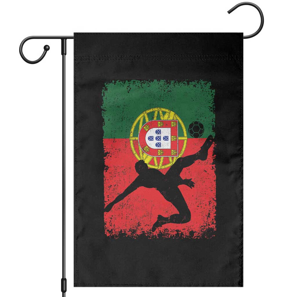 Portugal Soccer Garden Flag Portuguese Flag Futebol Football Fan - Wonder Print Shop