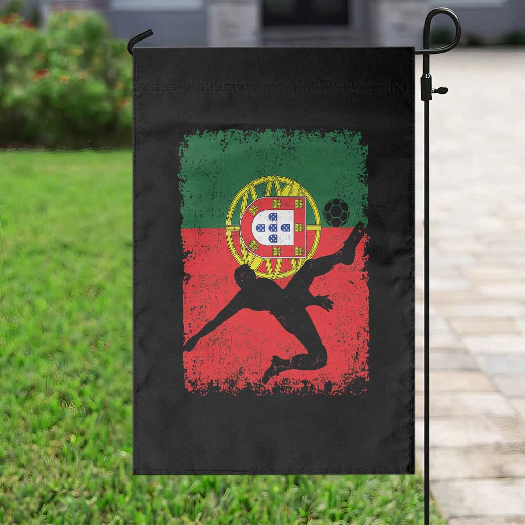 Portugal Soccer Garden Flag Portuguese Flag Futebol Football Fan - Wonder Print Shop