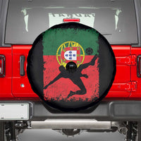 Portugal Soccer Spare Tire Cover Portuguese Flag Futebol Football Fan - Wonder Print Shop