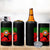 Portugal Soccer 4 in 1 Can Cooler Tumbler Portuguese Flag Futebol Football Fan - Wonder Print Shop