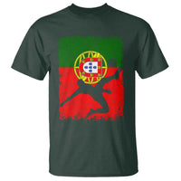 Portugal Soccer T Shirt Portuguese Flag Futebol Football Fan - Wonder Print Shop