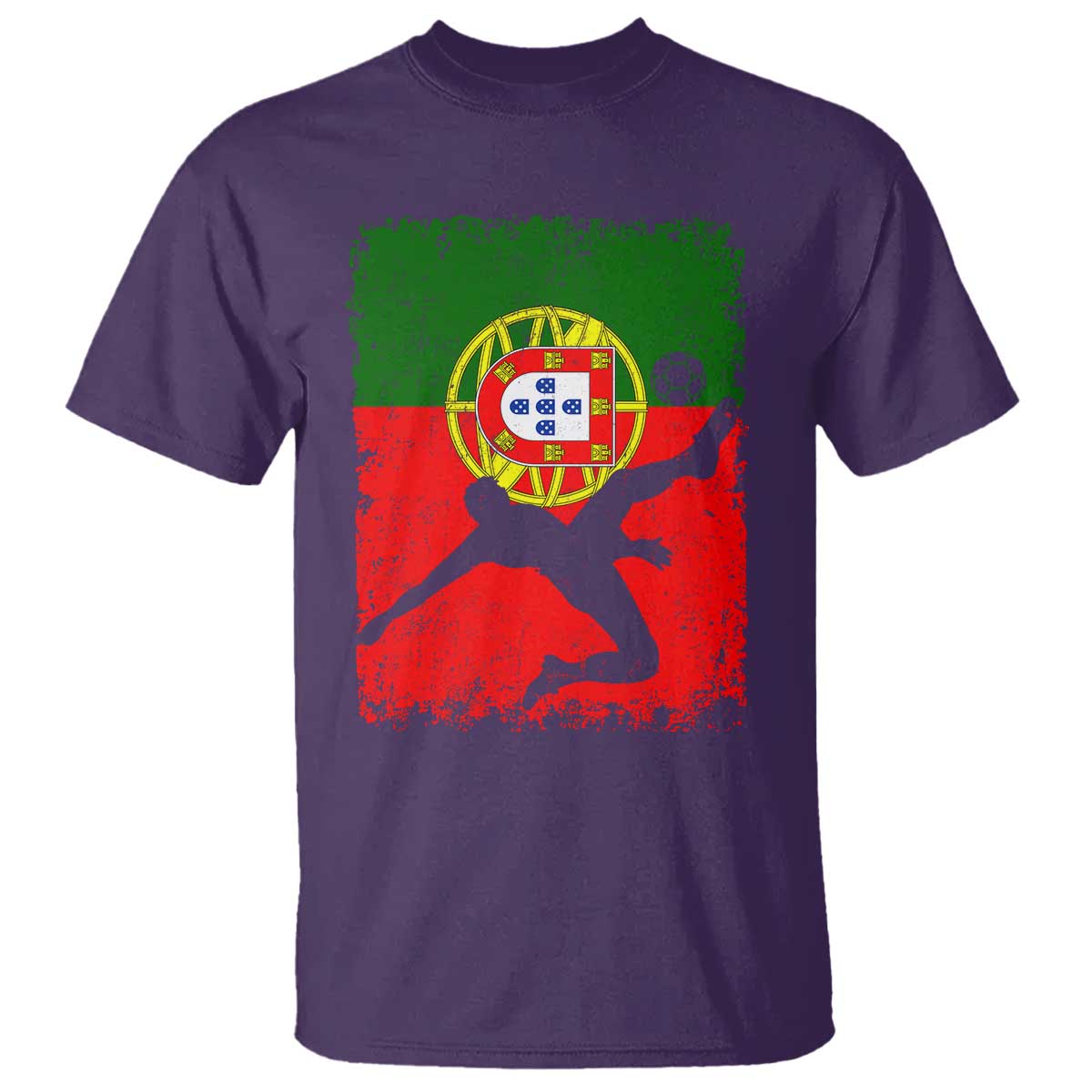 Portugal Soccer T Shirt Portuguese Flag Futebol Football Fan - Wonder Print Shop