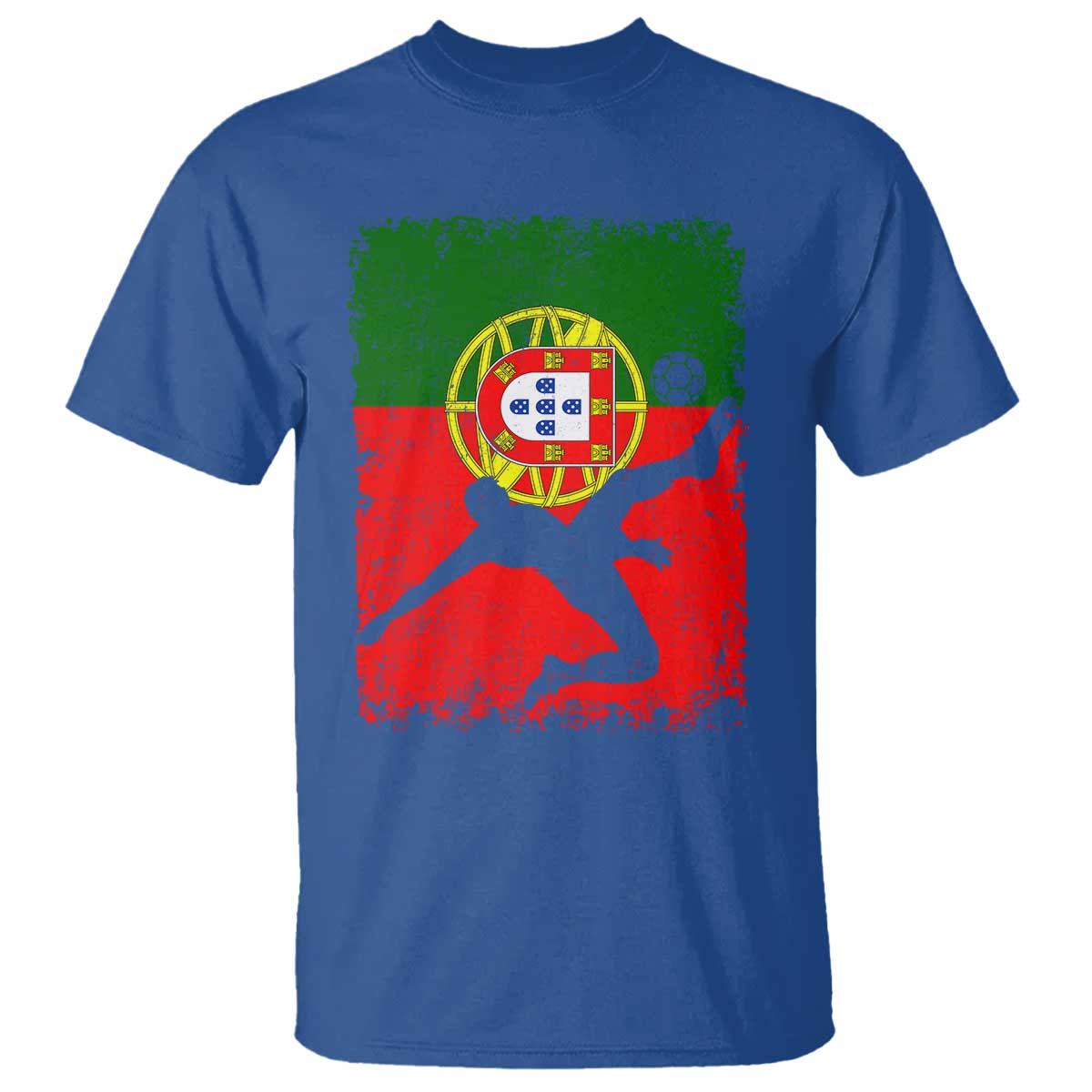 Portugal Soccer T Shirt Portuguese Flag Futebol Football Fan - Wonder Print Shop