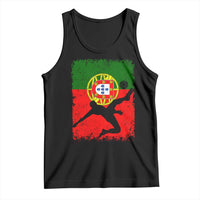 Portugal Soccer Tank Top Portuguese Flag Futebol Football Fan - Wonder Print Shop