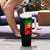 Portugal Soccer Tumbler With Handle Portuguese Flag Futebol Football Fan - Wonder Print Shop