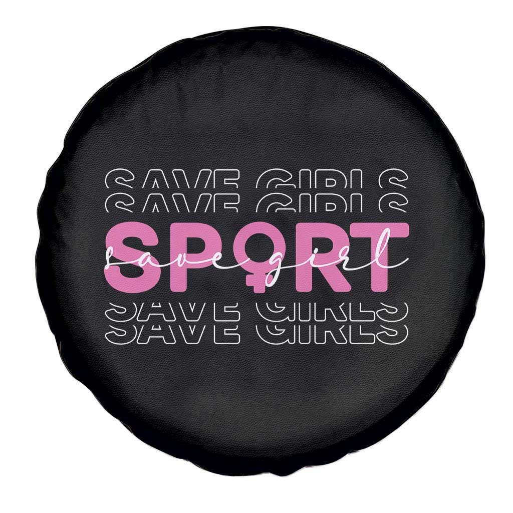 Save Girls Sports Spare Tire Cover Feminist Body Positivity Inclusive Equality - Wonder Print Shop