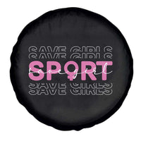 Save Girls Sports Spare Tire Cover Feminist Body Positivity Inclusive Equality - Wonder Print Shop