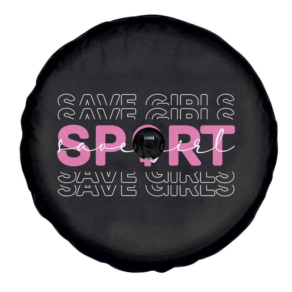 Save Girls Sports Spare Tire Cover Feminist Body Positivity Inclusive Equality - Wonder Print Shop