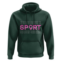 Save Girls Sports Hoodie Feminist Body Positivity Inclusive Equality - Wonder Print Shop