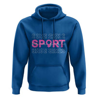 Save Girls Sports Hoodie Feminist Body Positivity Inclusive Equality - Wonder Print Shop