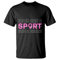 Save Girls Sports T Shirt Feminist Body Positivity Inclusive Equality - Wonder Print Shop