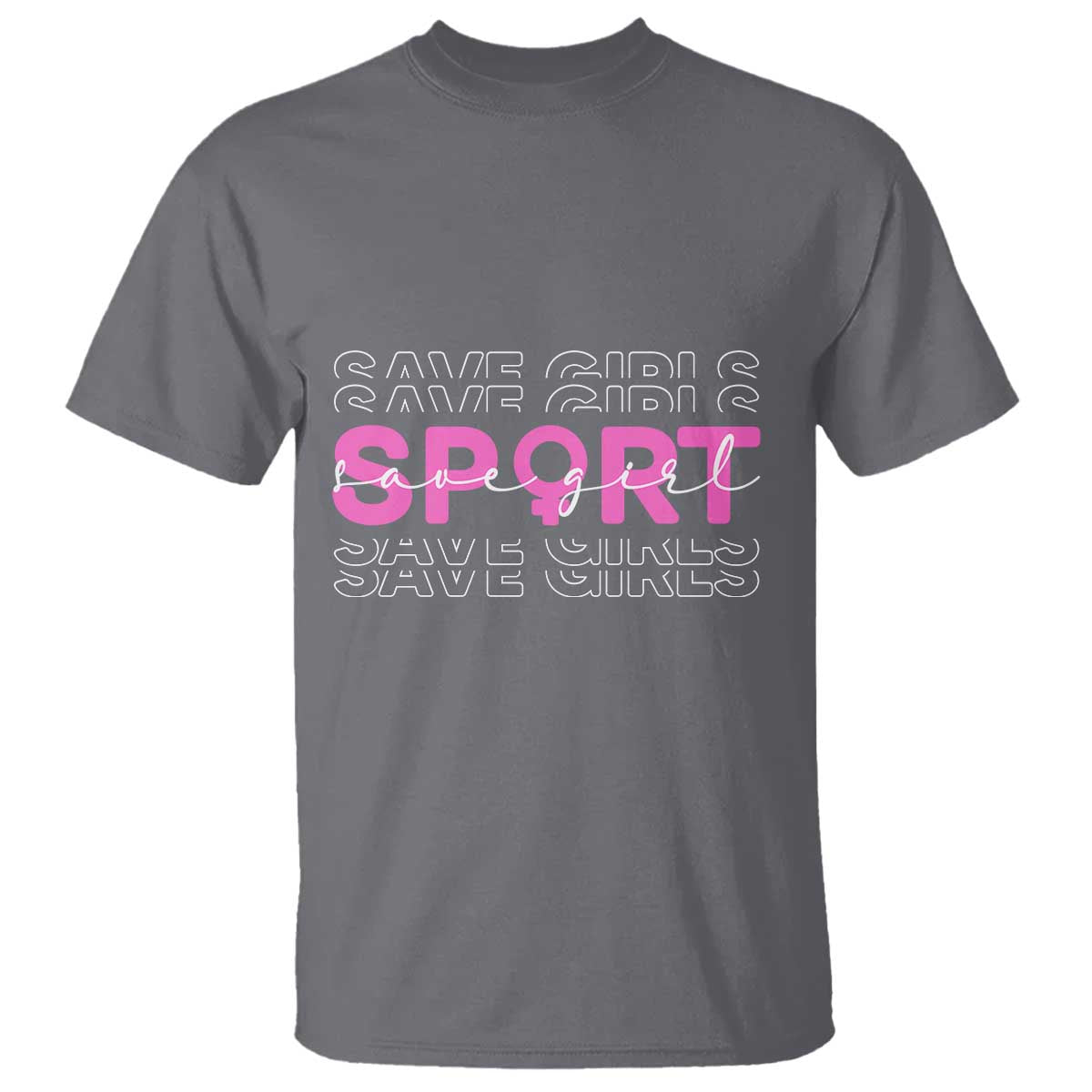 Save Girls Sports T Shirt Feminist Body Positivity Inclusive Equality - Wonder Print Shop