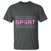 Save Girls Sports T Shirt Feminist Body Positivity Inclusive Equality - Wonder Print Shop