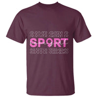 Save Girls Sports T Shirt Feminist Body Positivity Inclusive Equality - Wonder Print Shop