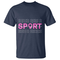 Save Girls Sports T Shirt Feminist Body Positivity Inclusive Equality - Wonder Print Shop