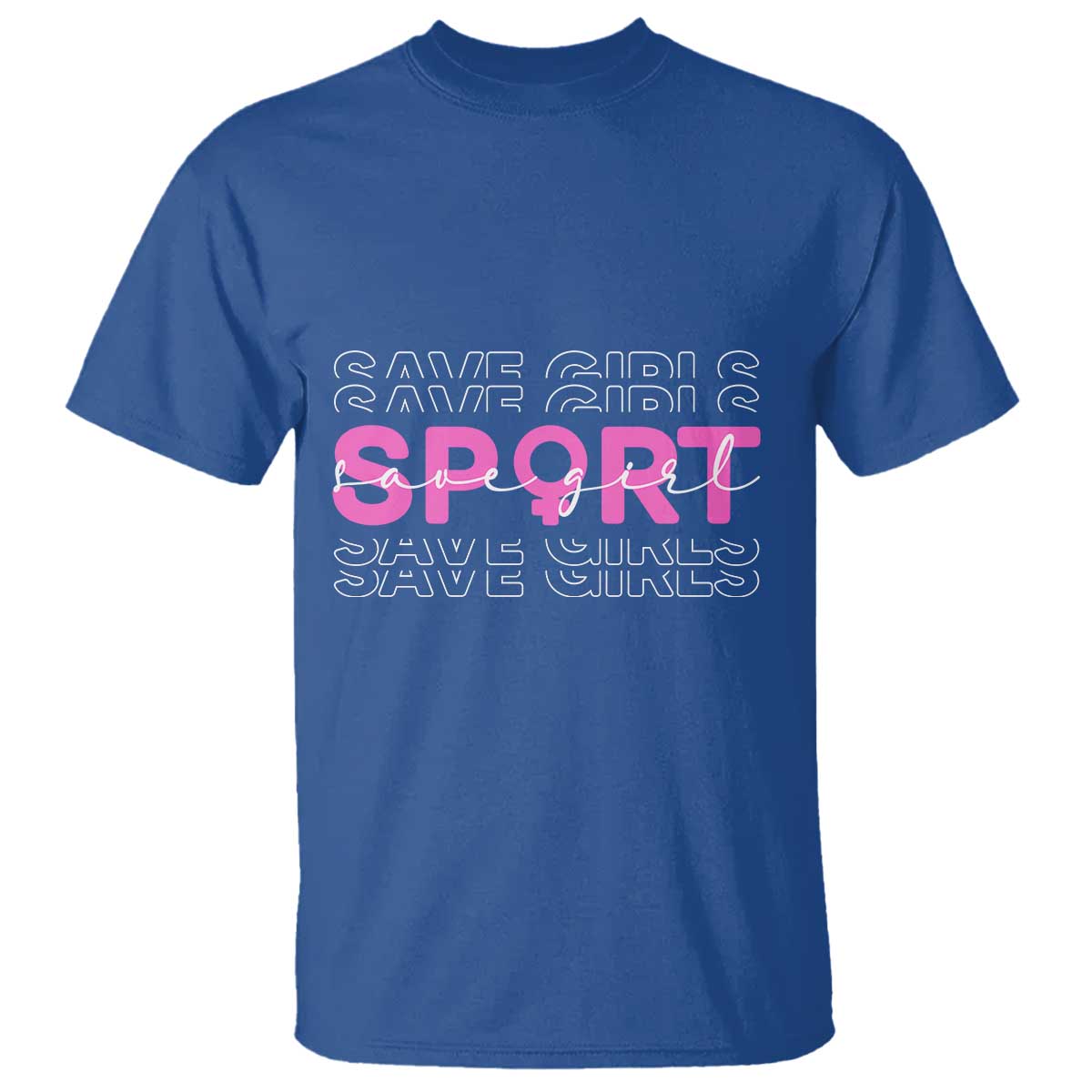 Save Girls Sports T Shirt Feminist Body Positivity Inclusive Equality - Wonder Print Shop