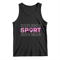 Save Girls Sports Tank Top Feminist Body Positivity Inclusive Equality - Wonder Print Shop