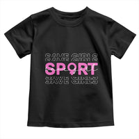 Save Girls Sports Toddler T Shirt Feminist Body Positivity Inclusive Equality - Wonder Print Shop