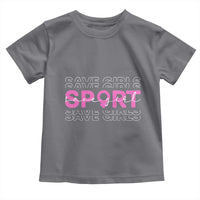Save Girls Sports Toddler T Shirt Feminist Body Positivity Inclusive Equality - Wonder Print Shop