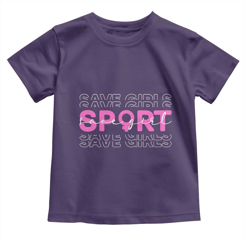 Save Girls Sports Toddler T Shirt Feminist Body Positivity Inclusive Equality - Wonder Print Shop