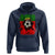 Portugal Soccer Hoodie Portuguese Flag Soccer Ball Futebol - Wonder Print Shop