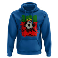 Portugal Soccer Hoodie Portuguese Flag Soccer Ball Futebol - Wonder Print Shop