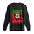 Portugal Soccer Long Sleeve Shirt Portuguese Flag Soccer Ball Futebol - Wonder Print Shop