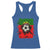 Portugal Soccer Racerback Tank Top Portuguese Flag Soccer Ball Futebol - Wonder Print Shop