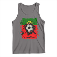Portugal Soccer Tank Top Portuguese Flag Soccer Ball Futebol - Wonder Print Shop