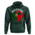 Portugal Soccer Hoodie Portuguese Flag Soccer Ball Futebol Football Fan - Wonder Print Shop