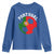 Portugal Soccer Youth Sweatshirt Portuguese Flag Soccer Ball Futebol Football Fan - Wonder Print Shop