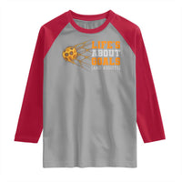 Funny Soccer Raglan Shirt Life Is About Goals And Assists Youth Soccer - Wonder Print Shop