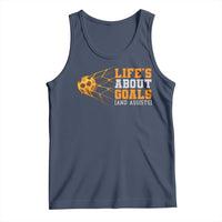 Funny Soccer Tank Top Life Is About Goals And Assists Youth Soccer - Wonder Print Shop