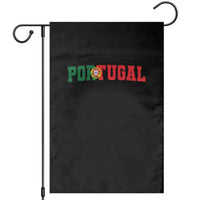 Vintage Portugal Garden Flag Classic Portuguese Flag Retro Varsity Futebol - Wonder Print Shop