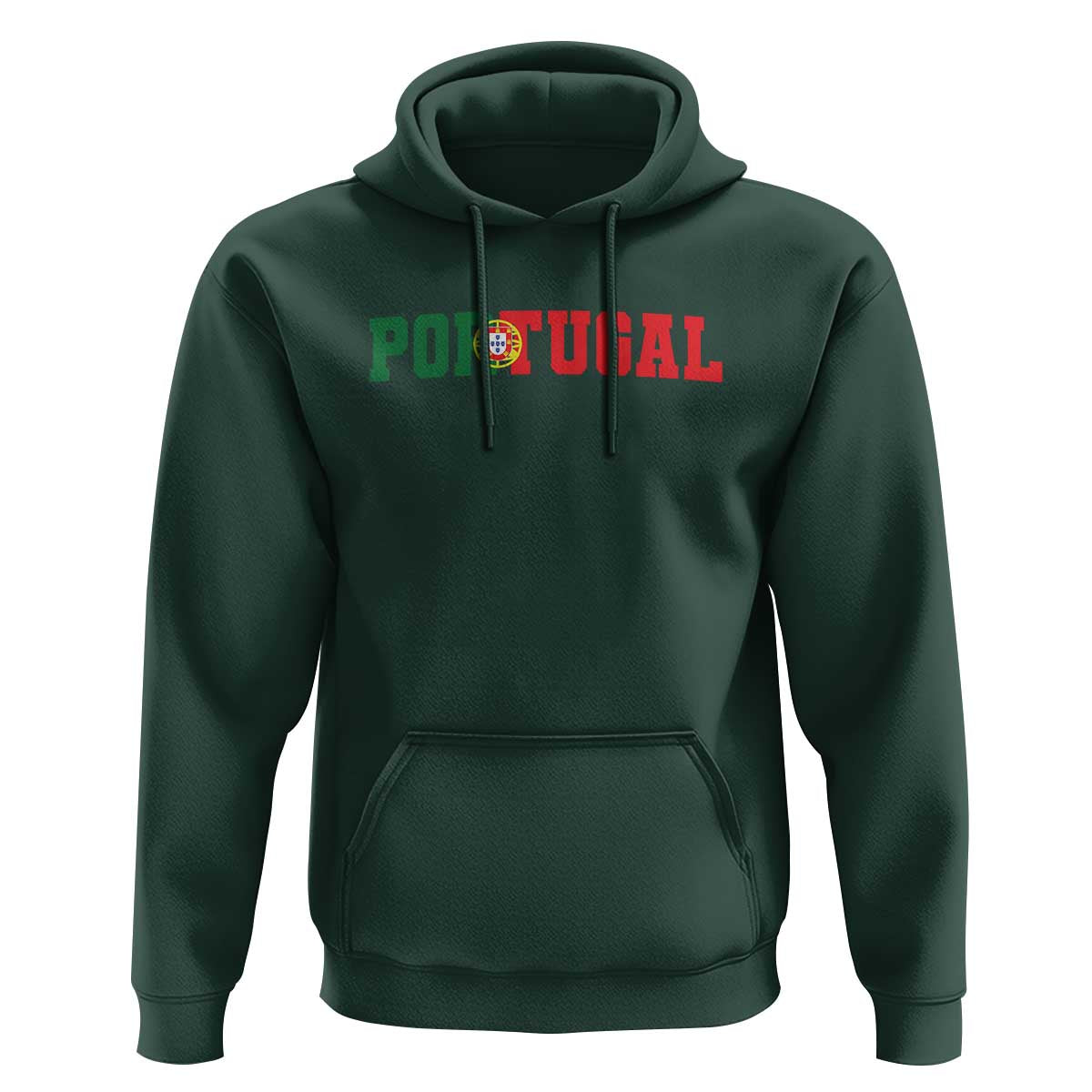 Vintage Portugal Hoodie Classic Portuguese Flag Retro Varsity Futebol - Wonder Print Shop
