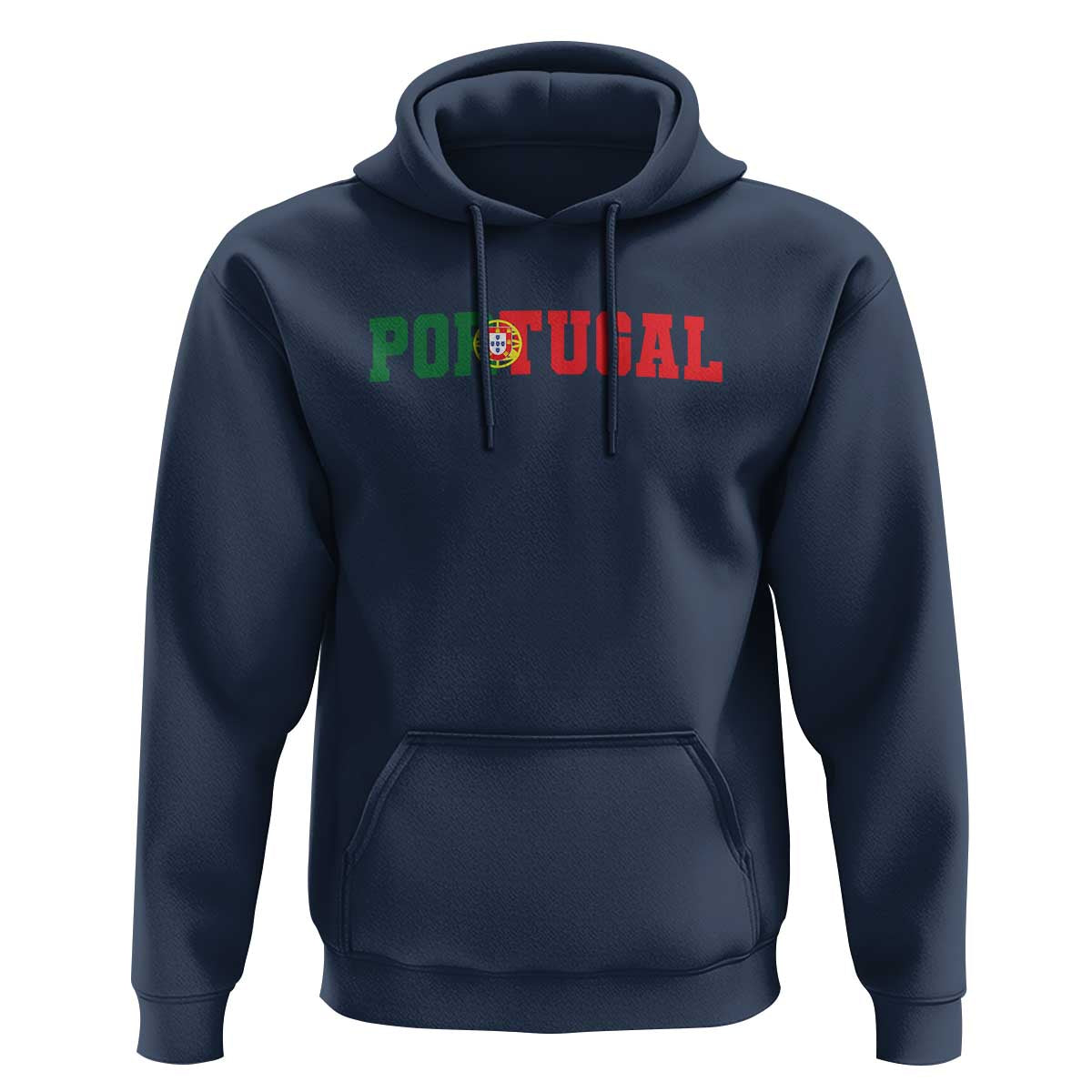 Vintage Portugal Hoodie Classic Portuguese Flag Retro Varsity Futebol - Wonder Print Shop