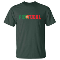 Vintage Portugal T Shirt Classic Portuguese Flag Retro Varsity Futebol - Wonder Print Shop