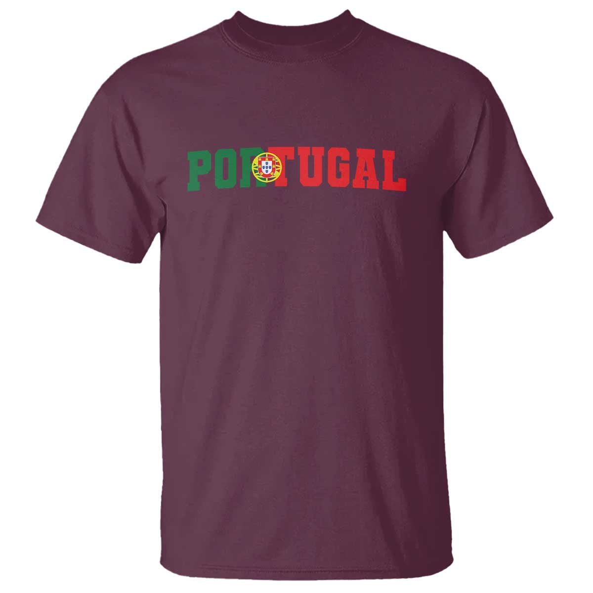 Vintage Portugal T Shirt Classic Portuguese Flag Retro Varsity Futebol - Wonder Print Shop