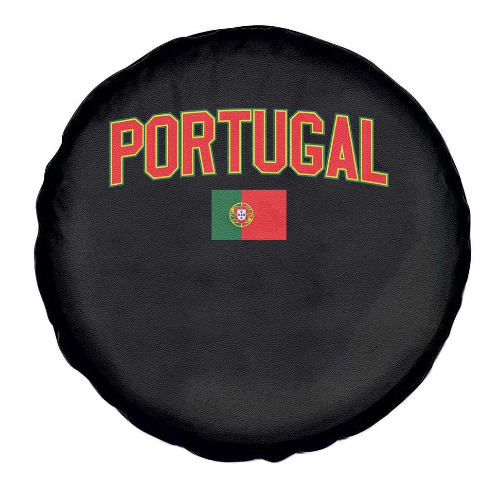 Portugal Spare Tire Cover Portuguese Flag Futebol Fan - Wonder Print Shop