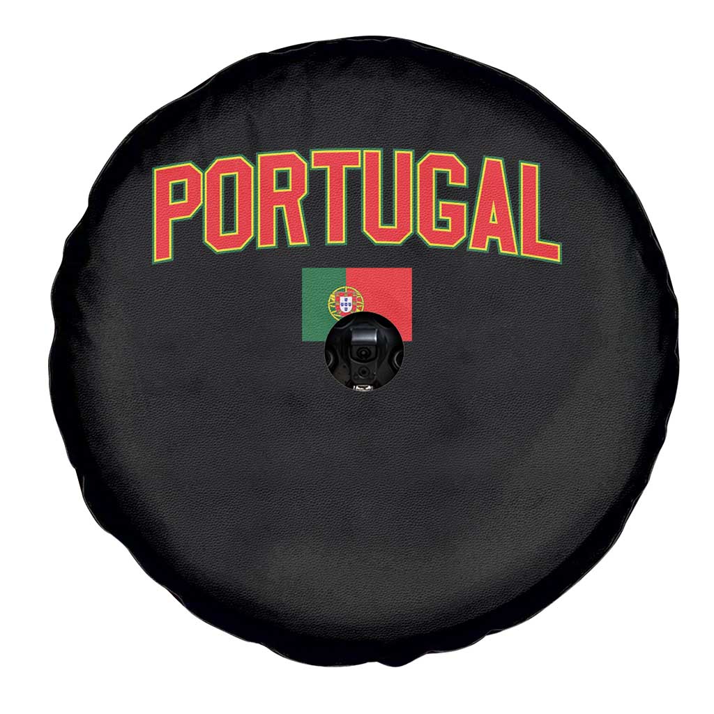 Portugal Spare Tire Cover Portuguese Flag Futebol Fan - Wonder Print Shop