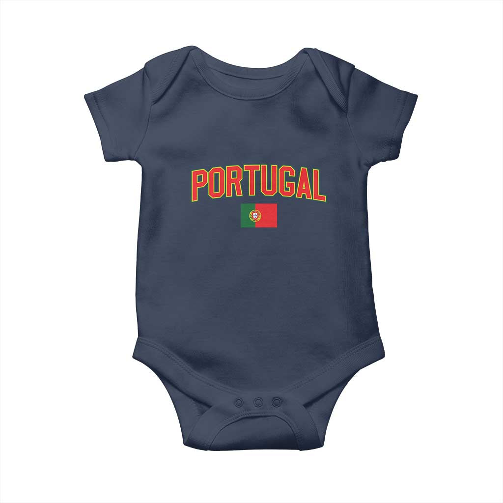 Portugal Baby Onesie Portuguese Flag Futebol Fan - Wonder Print Shop