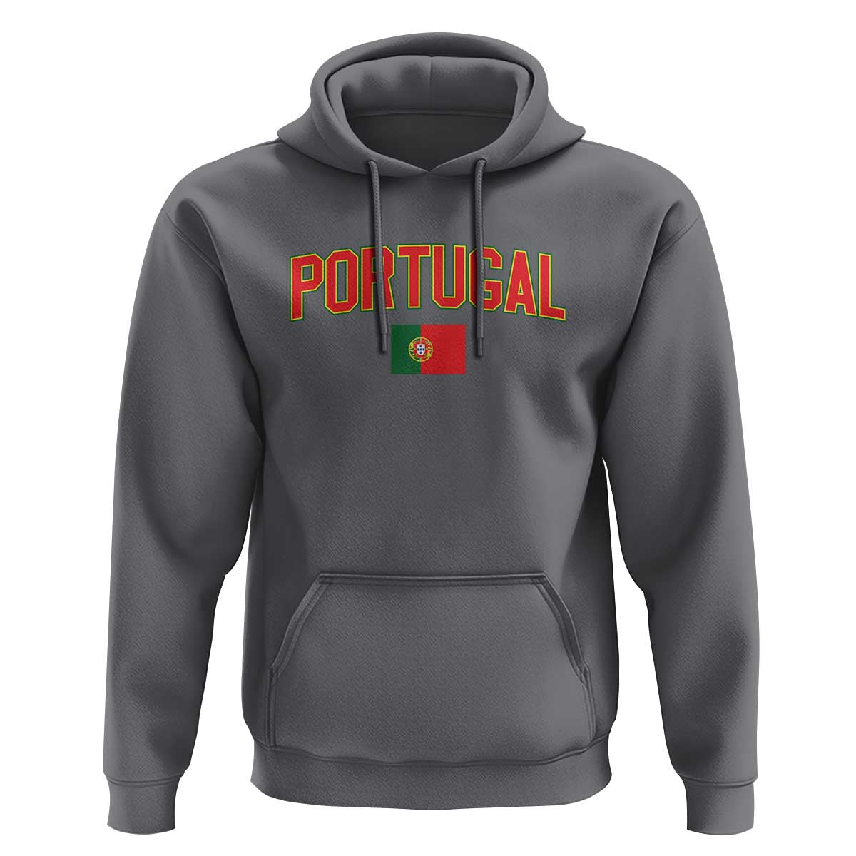 Portugal Hoodie Portuguese Flag Futebol Fan - Wonder Print Shop