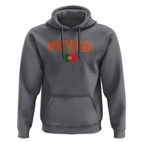 Portugal Hoodie Portuguese Flag Futebol Fan - Wonder Print Shop