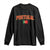 Portugal Long Sleeve Shirt Portuguese Flag Futebol Fan - Wonder Print Shop