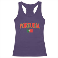 Portugal Racerback Tank Top Portuguese Flag Futebol Fan - Wonder Print Shop