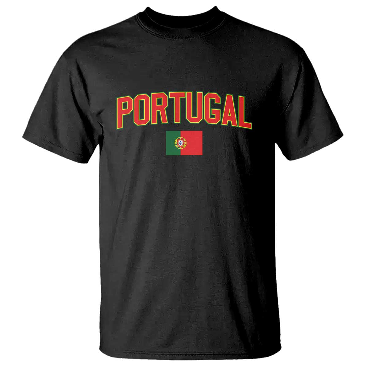 Portugal T Shirt Portuguese Flag Futebol Fan - Wonder Print Shop