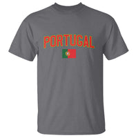 Portugal T Shirt Portuguese Flag Futebol Fan - Wonder Print Shop