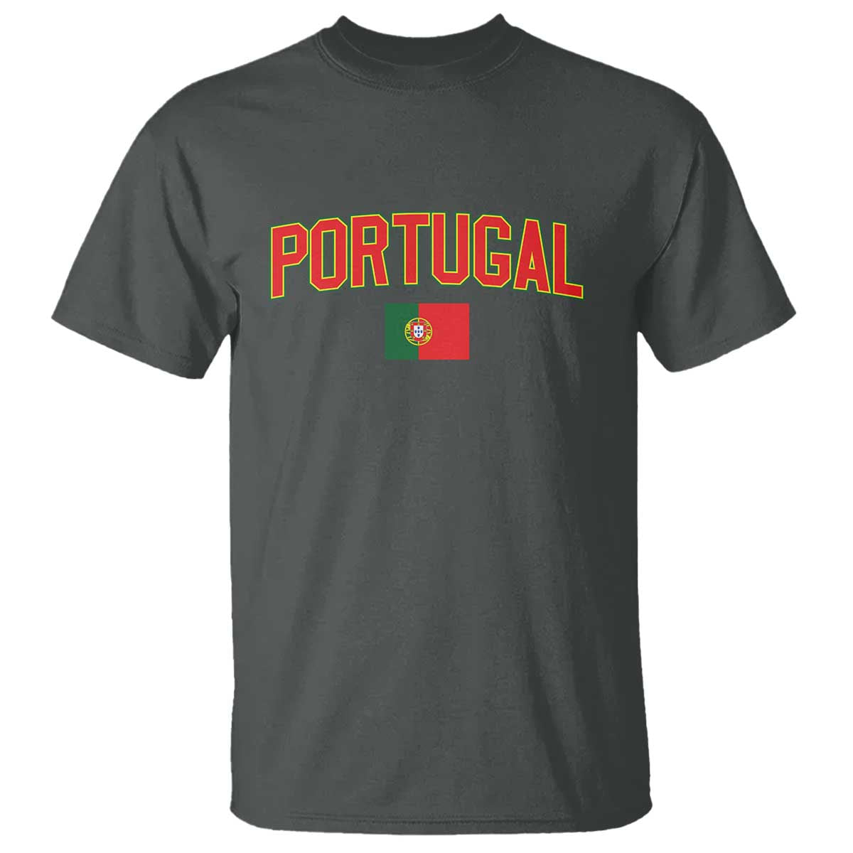 Portugal T Shirt Portuguese Flag Futebol Fan - Wonder Print Shop